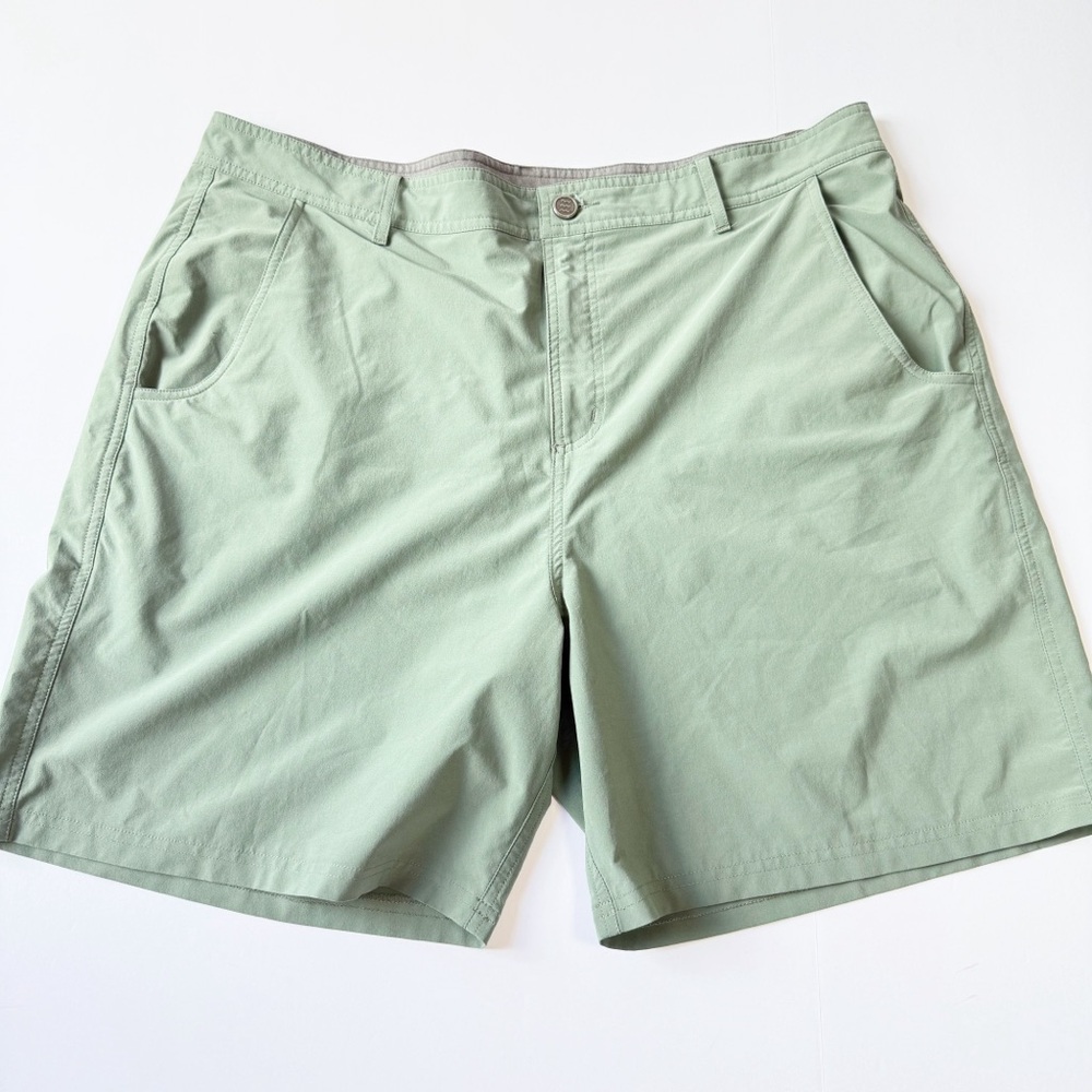 Free Fly Apparel Hybrid Shorts Sage Green 42”